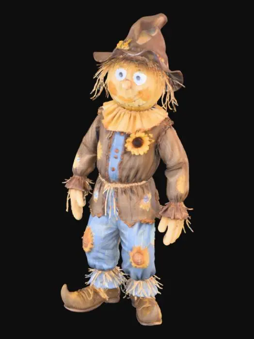 3D model for #Halloween2025#, the Scarecrow