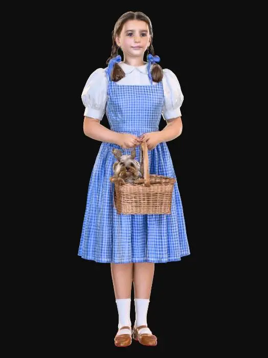 3D model for Dorothy and Toto, #Halloween2025#