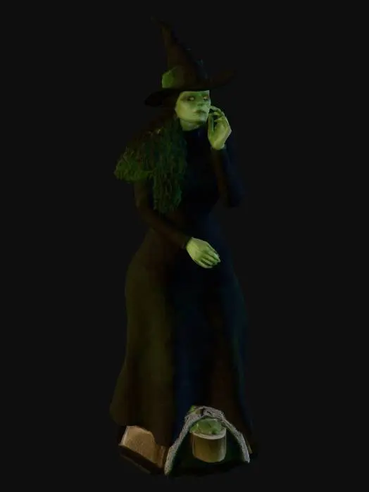 3D model for Wicked Elphaba