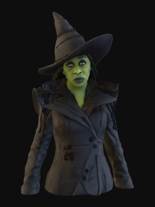 3D model for Elphaba