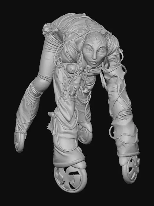 3D model for Wheeled Enigma