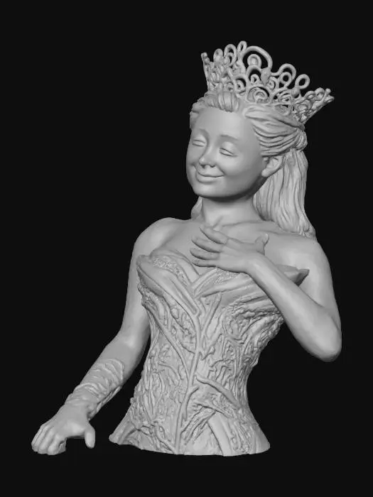 3D model for Glinda the Good