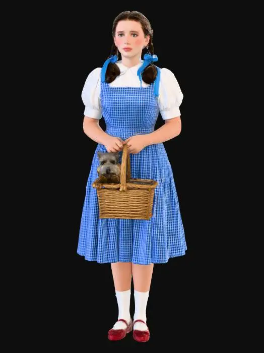 3D model for Dorothy and Toto, #Halloween2025#