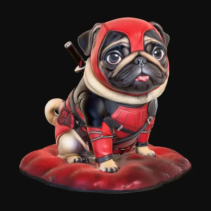 3D model for Pugpool, #Halloween2025#