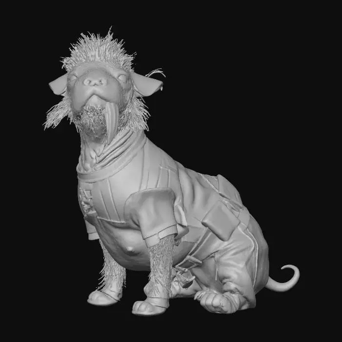 3D model for Dogpool , #Halloween2025#, in Costume at Marvel Event