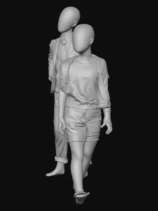 3D model for Mannequin Duo Styles