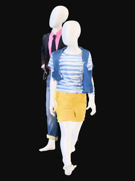 3D model for Mannequin Duo Styles