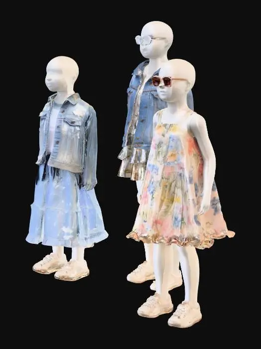 3D model for Mannequin Fashion Display