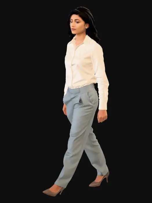 3D model for Professional Woman Walking