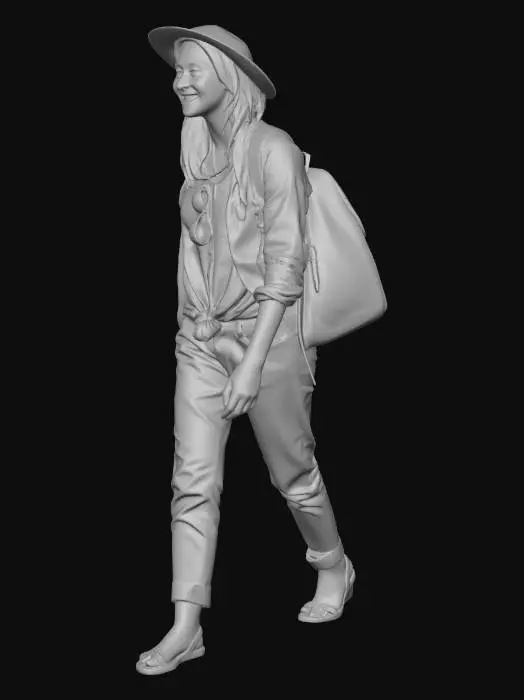 3D model for Sunlit Wanderer