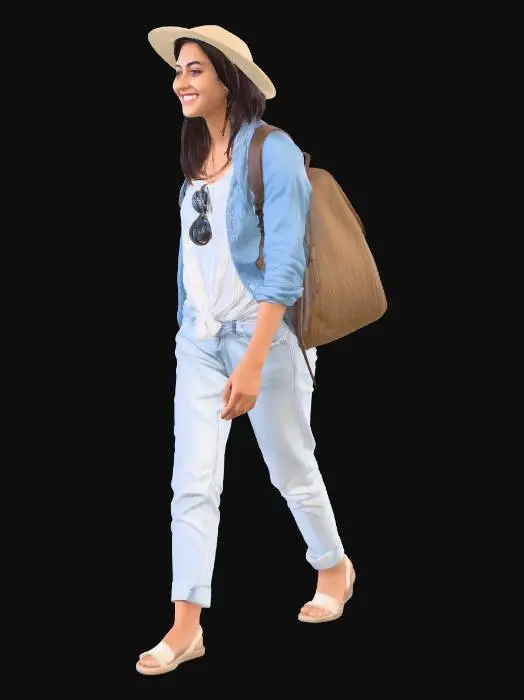 3D model for Sunlit Wanderer