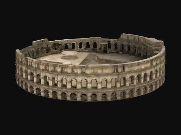 3D model for Colleseum