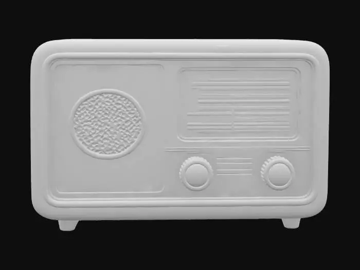 3D model for Old_Radio