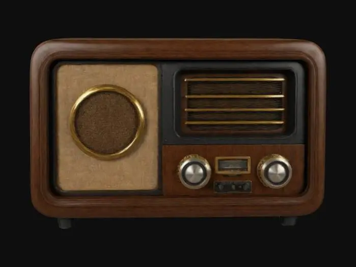 3D model for Old_Radio