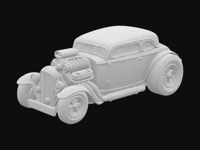 3D model for Ford 1932 HotRod
