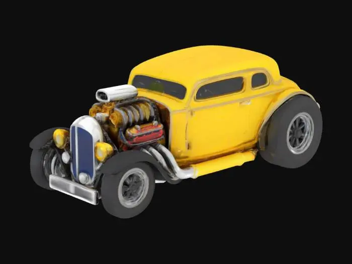 3D model for Ford 1932 HotRod
