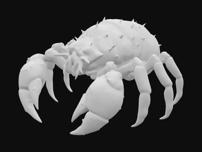 3D model for Abyssal Dreadclaw_#ocean#