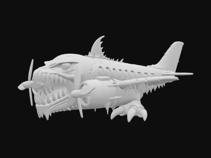 3D model for Abyssal Sky Reaper_#ocean#