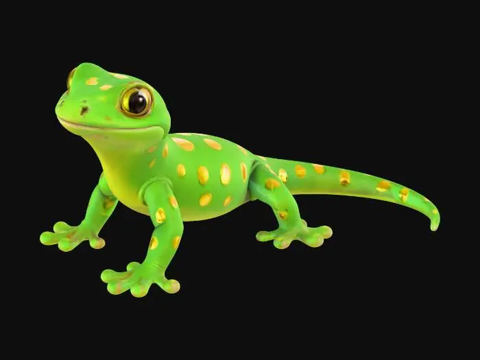 3D model for Gecko
