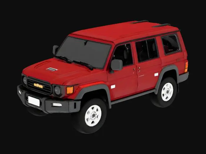 3D model for Toyota_LandCruiser