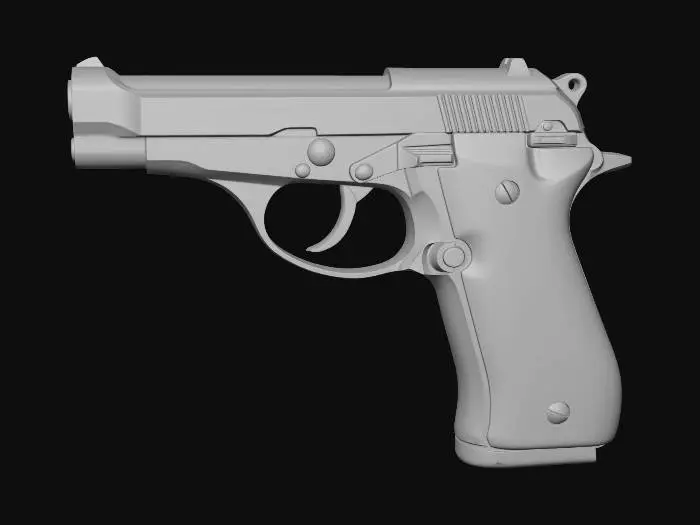3D model for Beretta_model_84_380_acp