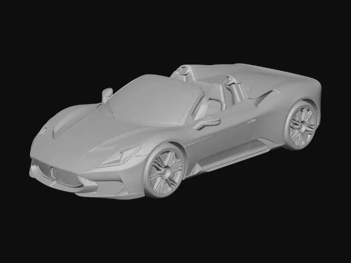 3D model for Maserati