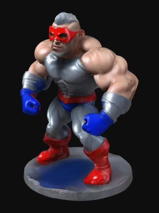 3D model for powerman