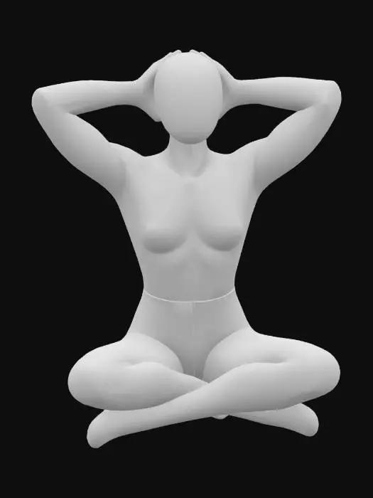 3D model for Yogagirl