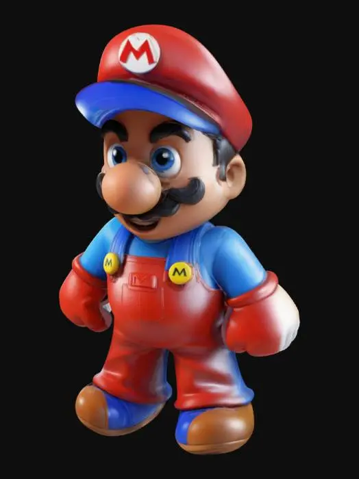 3D model for Super_Mario