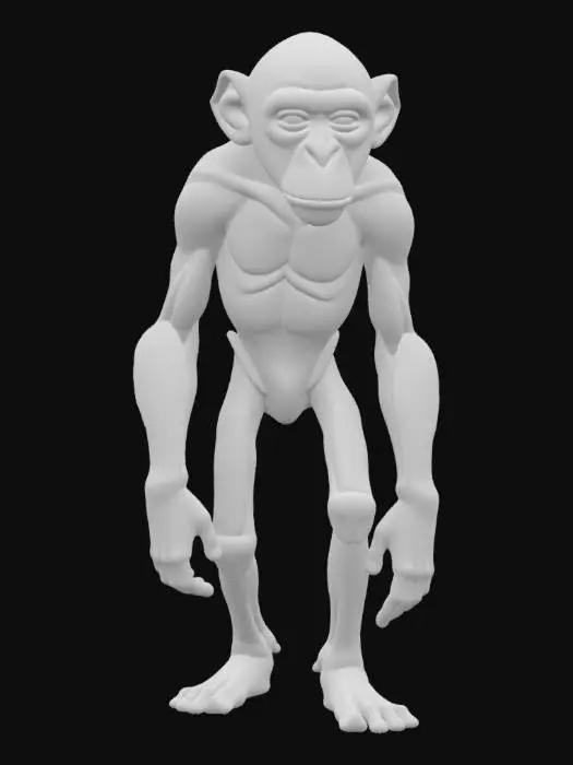 3D model for Australopithecus