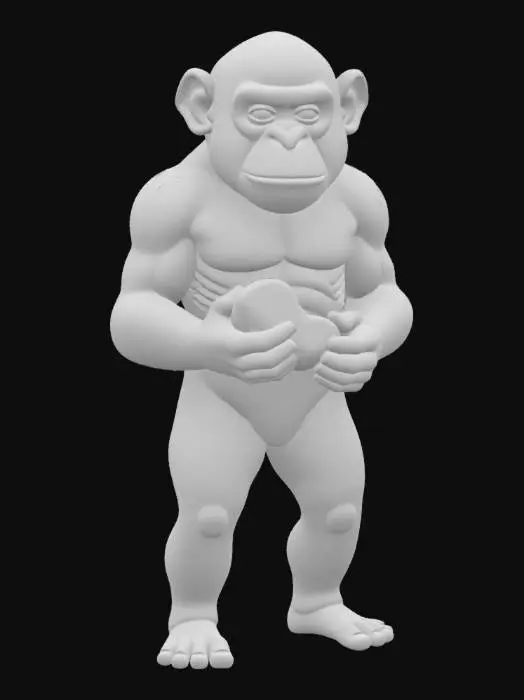 3D model for Homo habilis