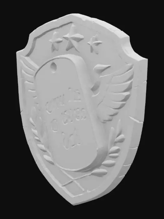 3D model for Military Emblem, #emblem#