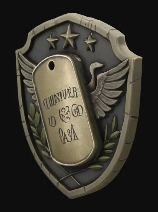 3D model for Military Emblem, #emblem#