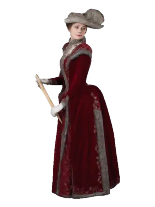 Fasion_1884 - Noblewoman 3D model, vytvořený pomocí AI
