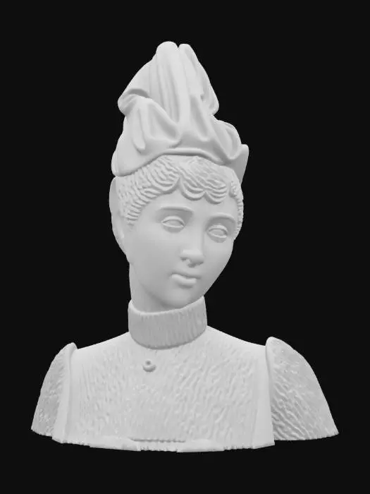 3D model for Sculpture_1887