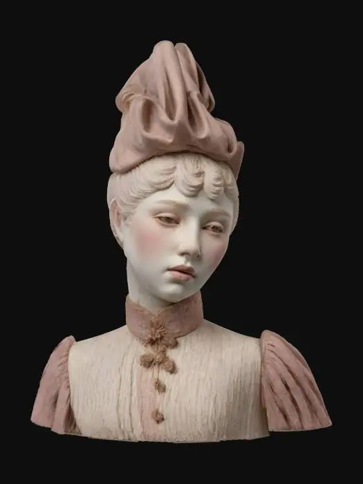 3D model for Sculpture_1887