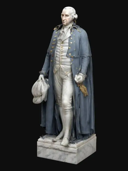 3D model for George_Washington