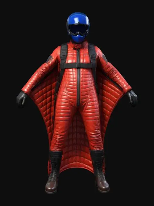 3D model for Wingsuit_female