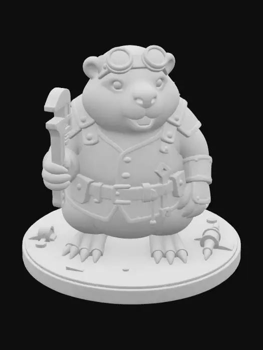 3D model for Bucky Steamtail