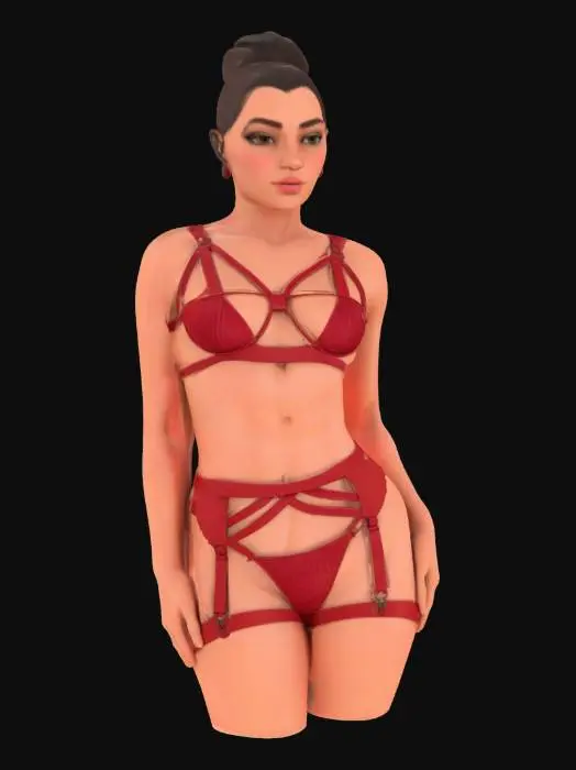 3D model for Bikini Model