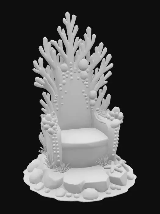3D model for Throne of the Abyss #ocean#
