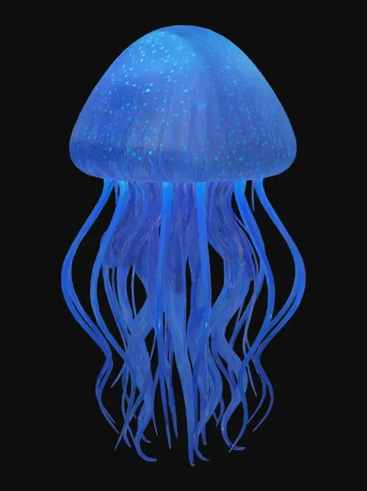 3D model for Starlight Jellyfish_#ocean_