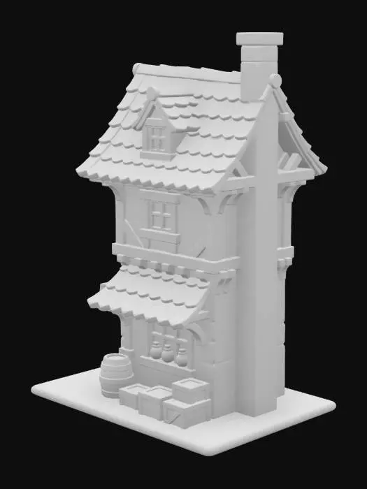 3D model for Alder & Ash Apothecary