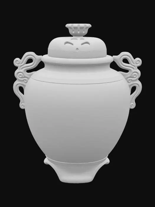 3D model for Japanese_Vase