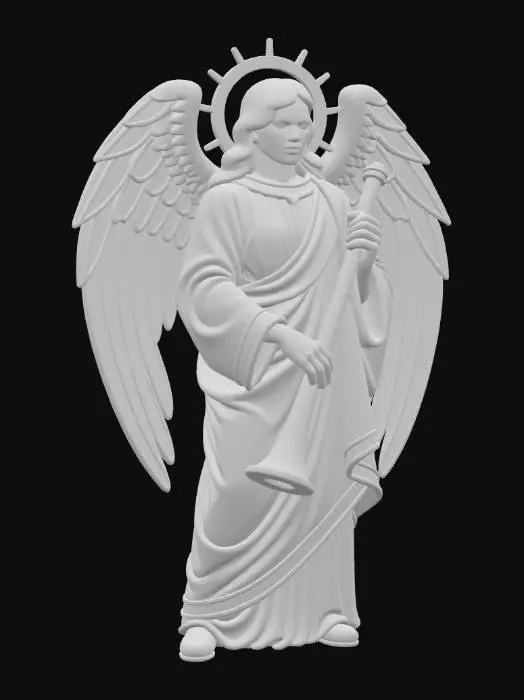 3D model for Archangel_Gabriel_The_Messenger