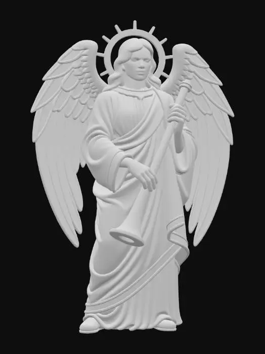 3D model for Archangel_Gabriel_The_Messenger