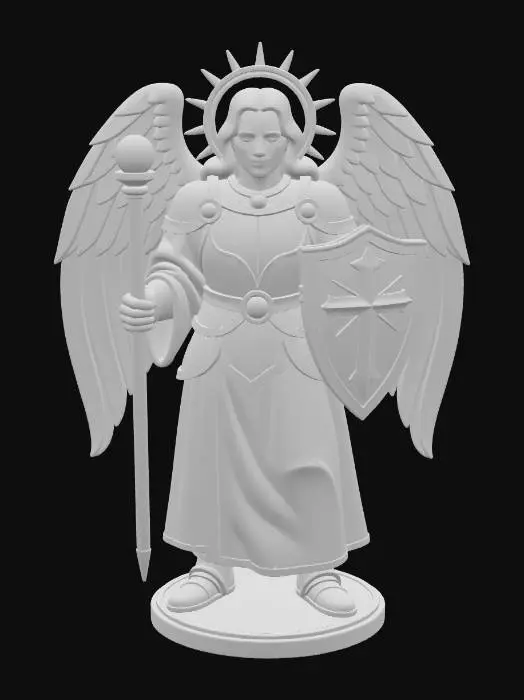3D model for Archangel_Raphael_Healer