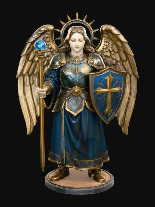 3D model for Archangel_Raphael_Healer