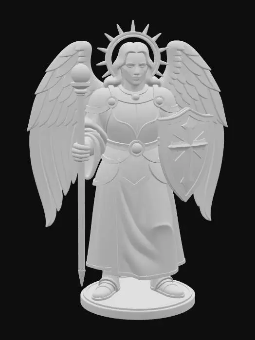 3D model for Archangel_Raphael_Healer