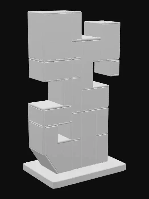 3D model for Neo_De_Stijl